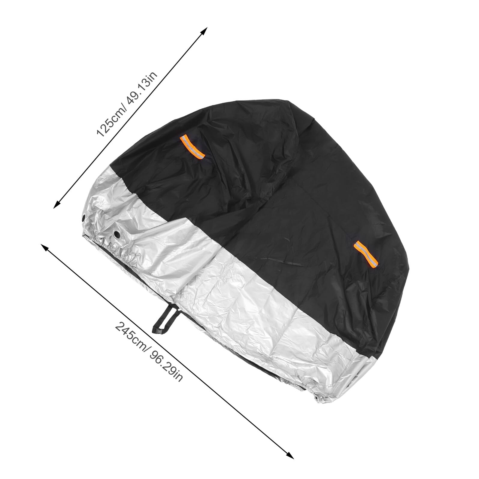 Gatuida Housse Imperméable Moto XXL Oxford Protection Complète Anti-UV et Pluie avec Bande Réfléchissante Housse de Protection pour Motos et Scooters Électriques