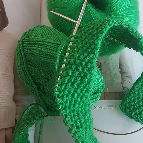 Miniatura 4 de Double Sunday - Hilo de invierno 100 % de lana merina, peso medio, suave y cálido, para tejer a mano y hacer ganchillo, suéteres, cárdigans,