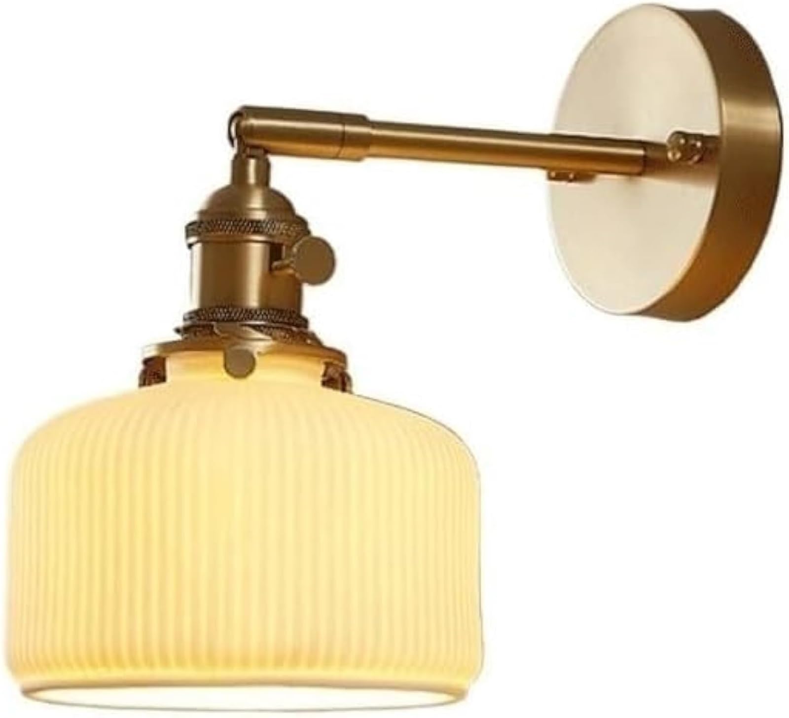 Applique da parete in ceramica, lampada da interni regolabile per camera da letto, soggiorno, studio, villa, ristorante, hotel