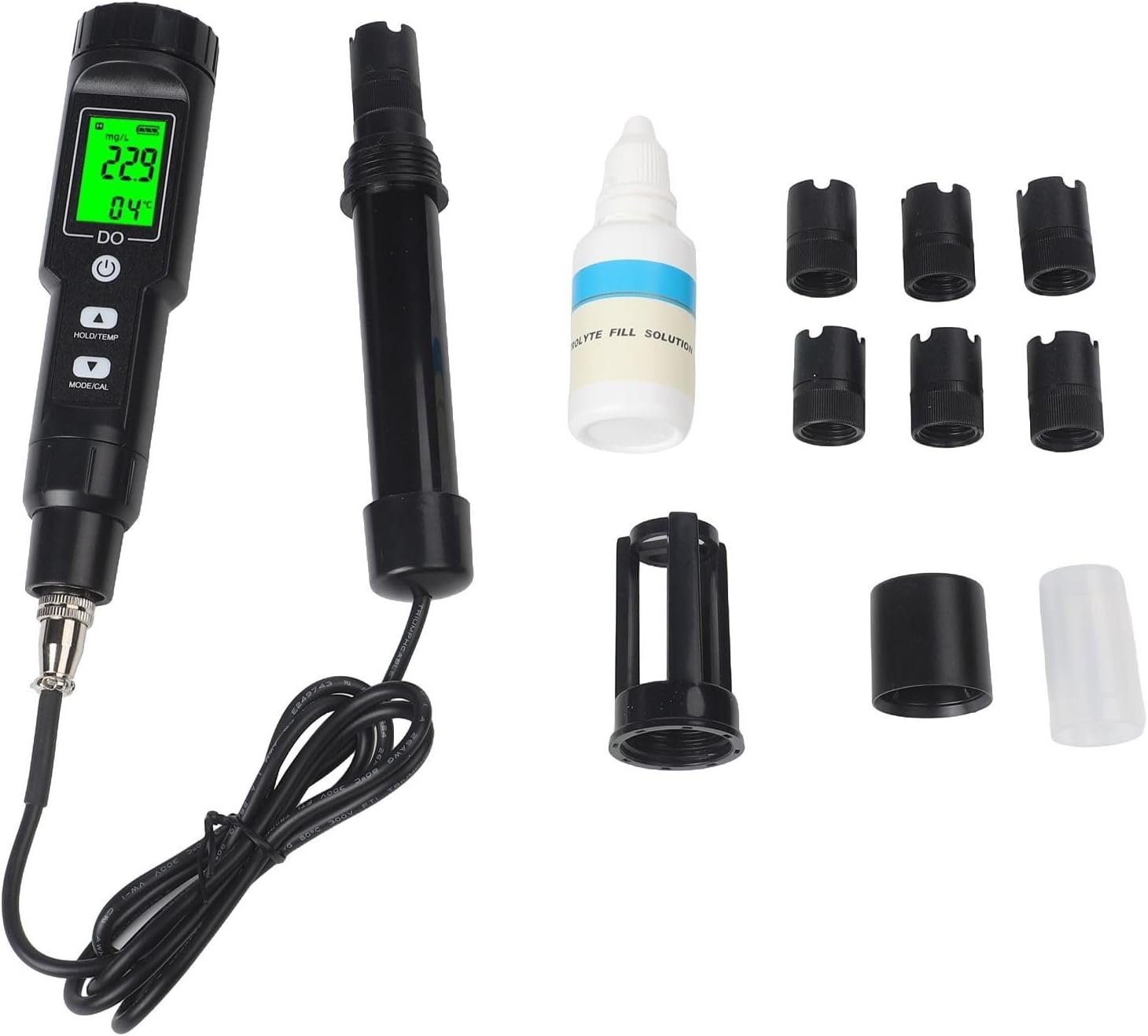 Digital Dissolved Oxygen Meter Dissolved Oxygen Tester, For Swimming Pools Aquariums DWC Systems RODI Water Drinking Water Home Brewing