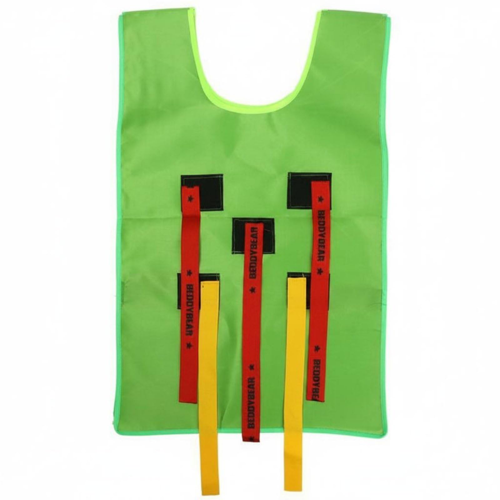 Tail Chasing Vest Active Play Sensory Training Vest Easy to Wear Kids Activity Gear for Preschoolers, Kindergarten, Outdoor, Playground, Green, Adult-image-23