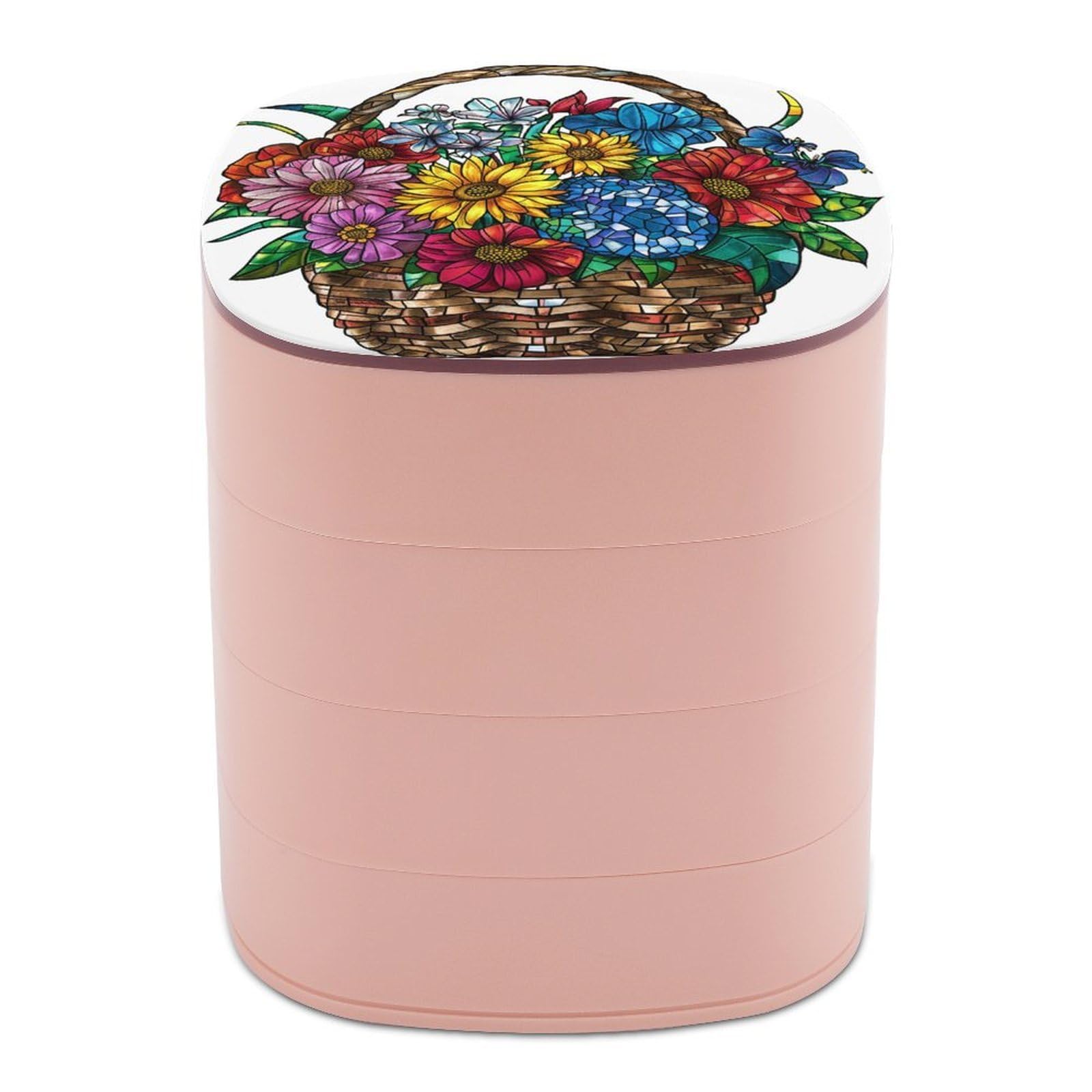 Porte-bijoux fleurs sauvages colorées, le cadeau idéal pour elle
