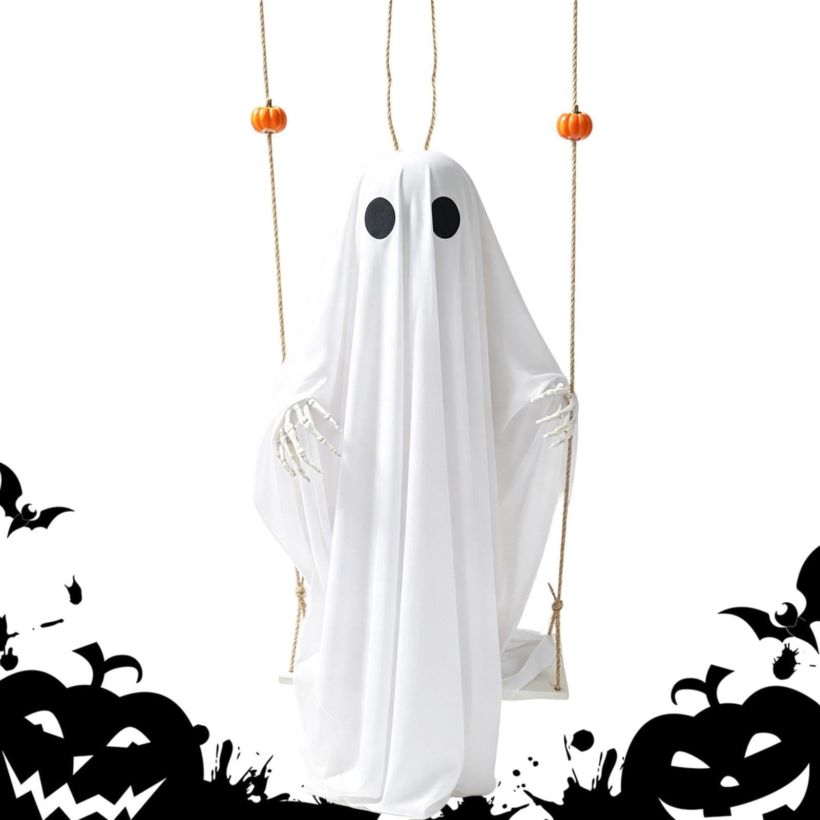 Decorazioni di Halloween per esterni, fantasma, telecomando, illuminata