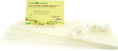 Miniatura 9 de Haz tu propio kit de iniciación de velas de cera de abejas, incluye 5 hojas de panal de cera de abeja 100% de tamaño completo en arándano y