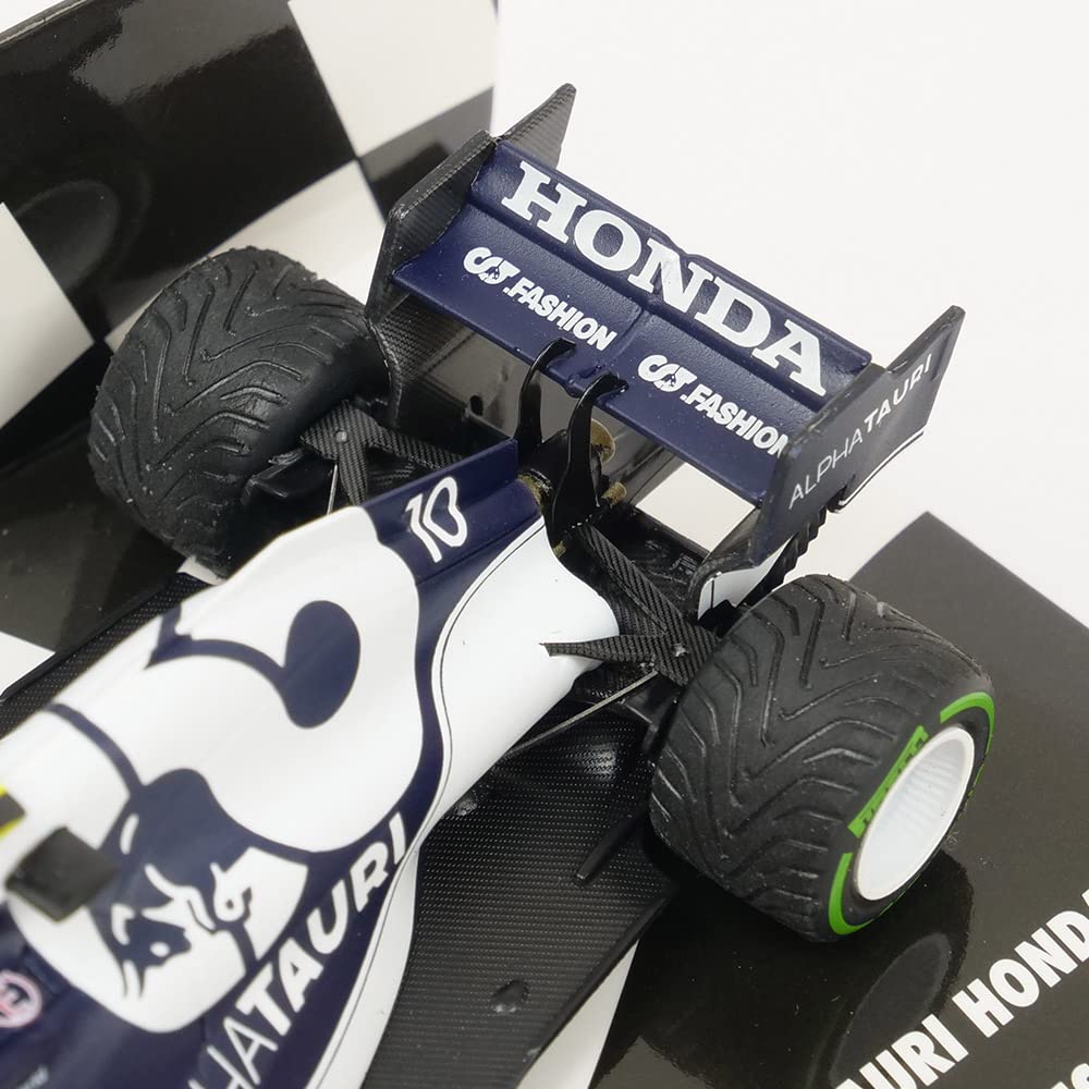 Minichamps 417211710 1:43 Scuderia Alphatauri Honda AT2-Pierre Gasly-GP turco 2021 Auto da collezione in miniatura, multicolore
