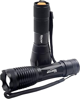 (Pack of 2) 850nm IR Flashlight Infrared Illuminator Flashlight, 850nm IR Illuminator Flashlight Night Vision Flashlight, Zoomable 850nm Infrared Flashlight for Night Vision Devices