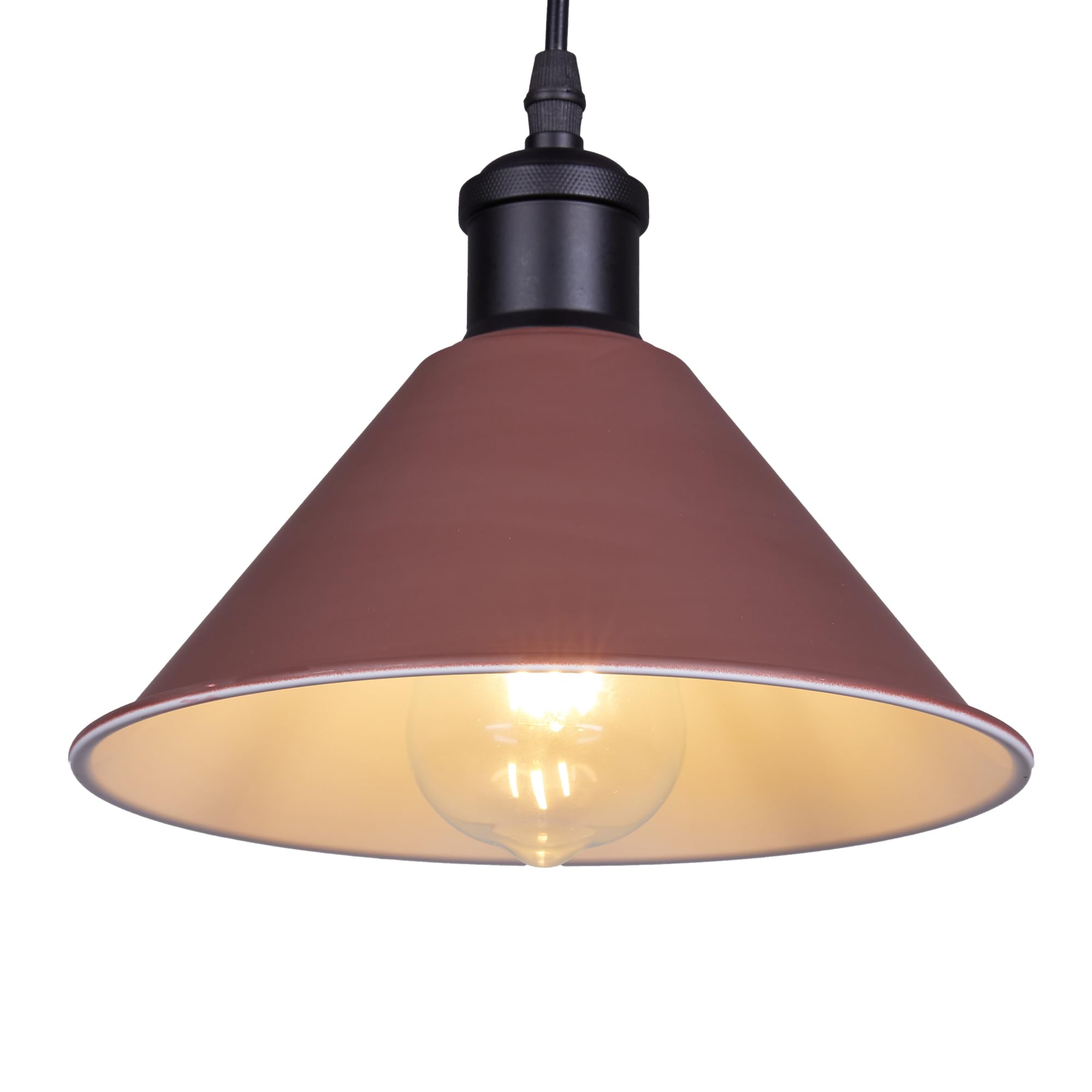GIGGI Retro Burgundy Light Shade Ceiling