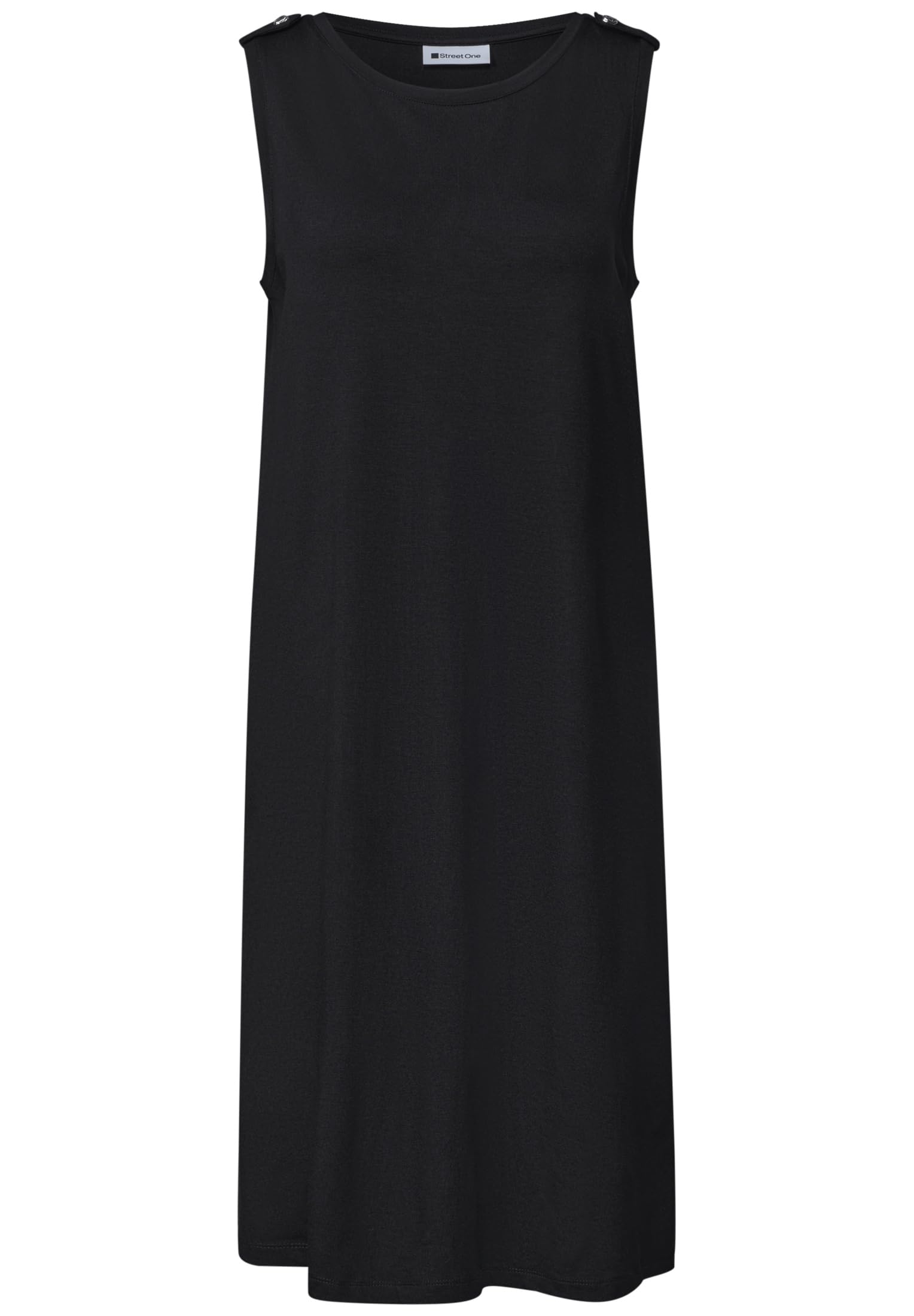 Street One 1409456 Robe Longueur Genou avec col Rond et Boutons Femme (Lot de 1)
