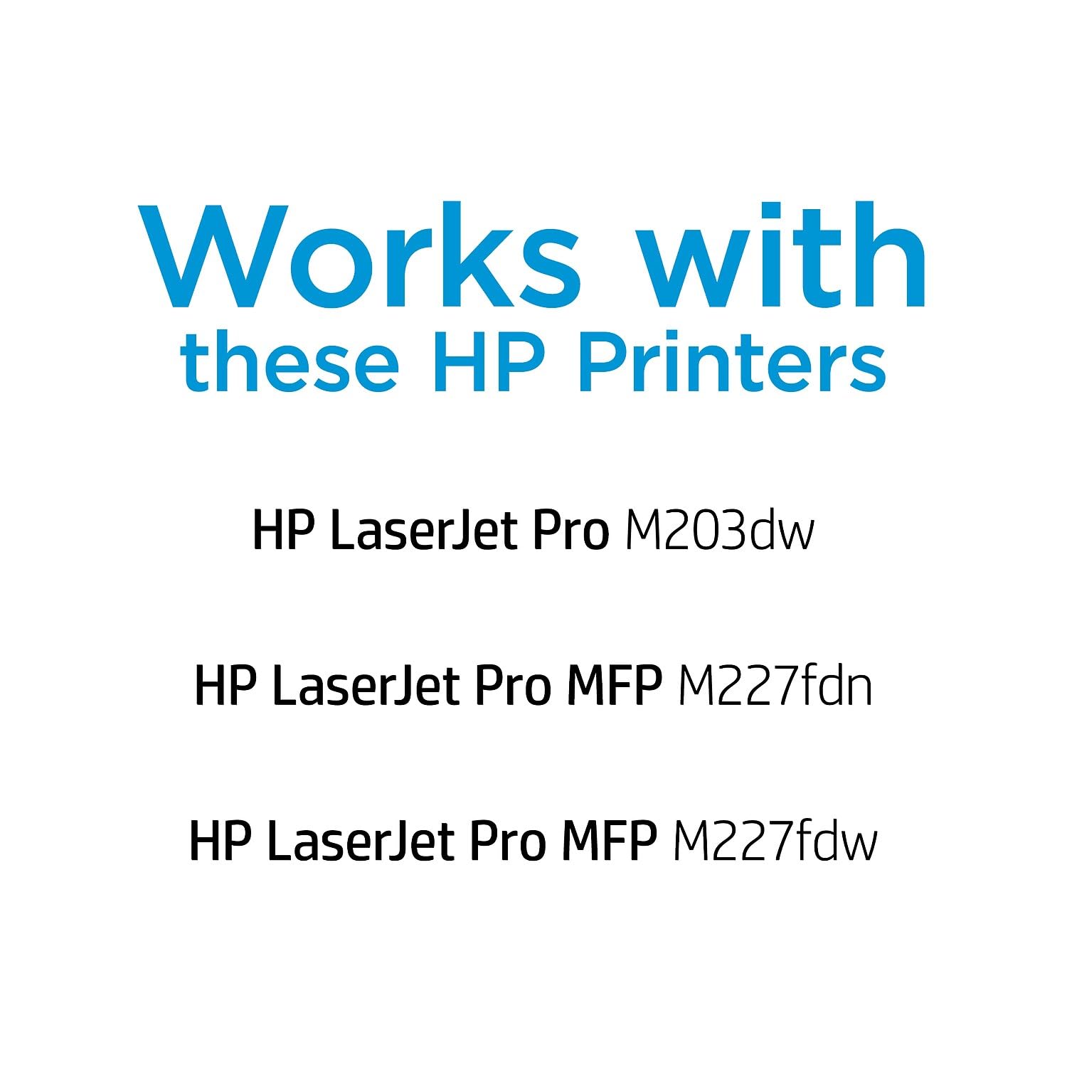 HP CF230X 30X High Yield Original LaserJet Toner Cartridge, Black, Single Pack