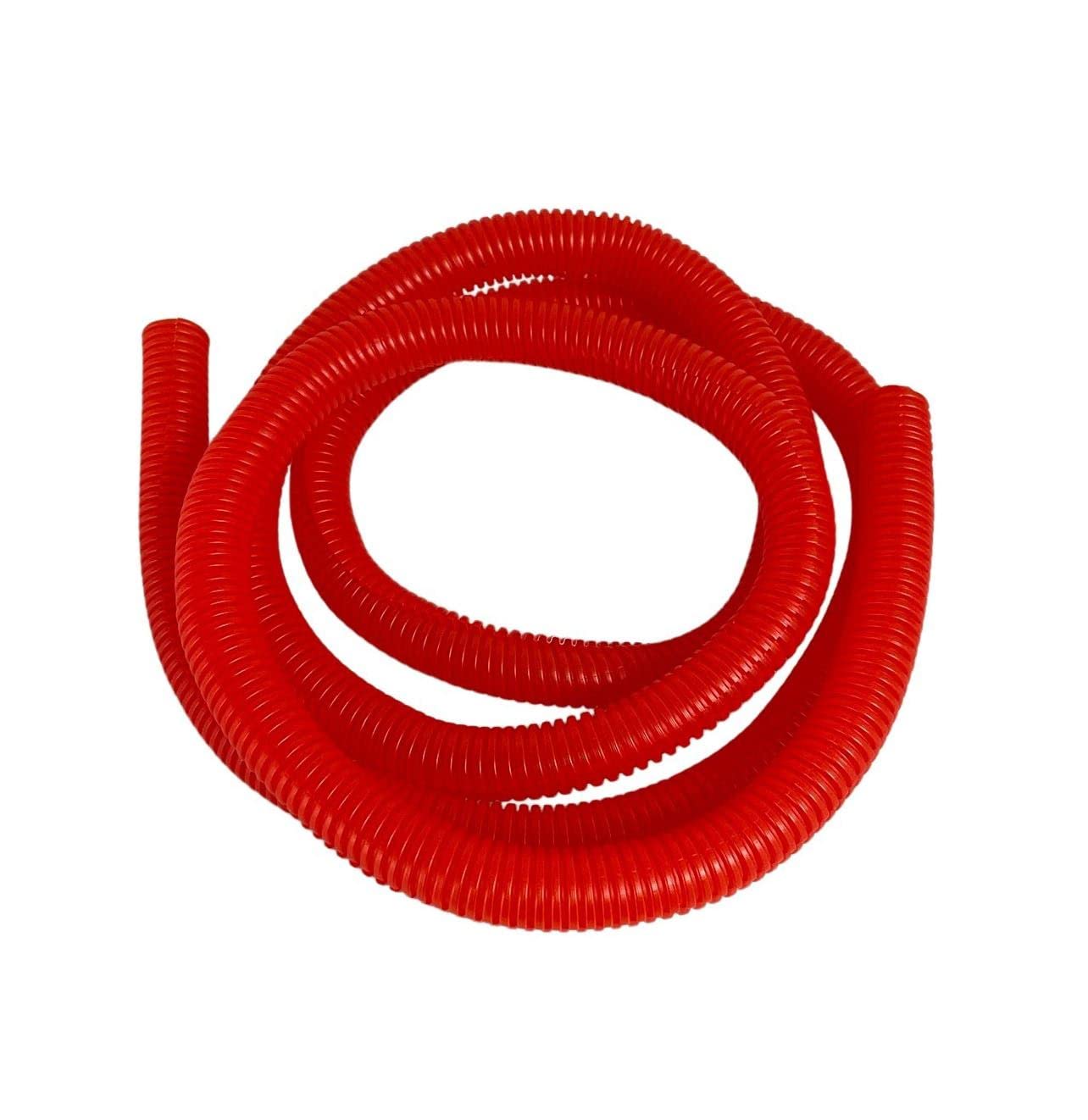 On1shelf Red Pe Corrugated Conduit Flexi Pipe Tube Split 15Mm - 2M