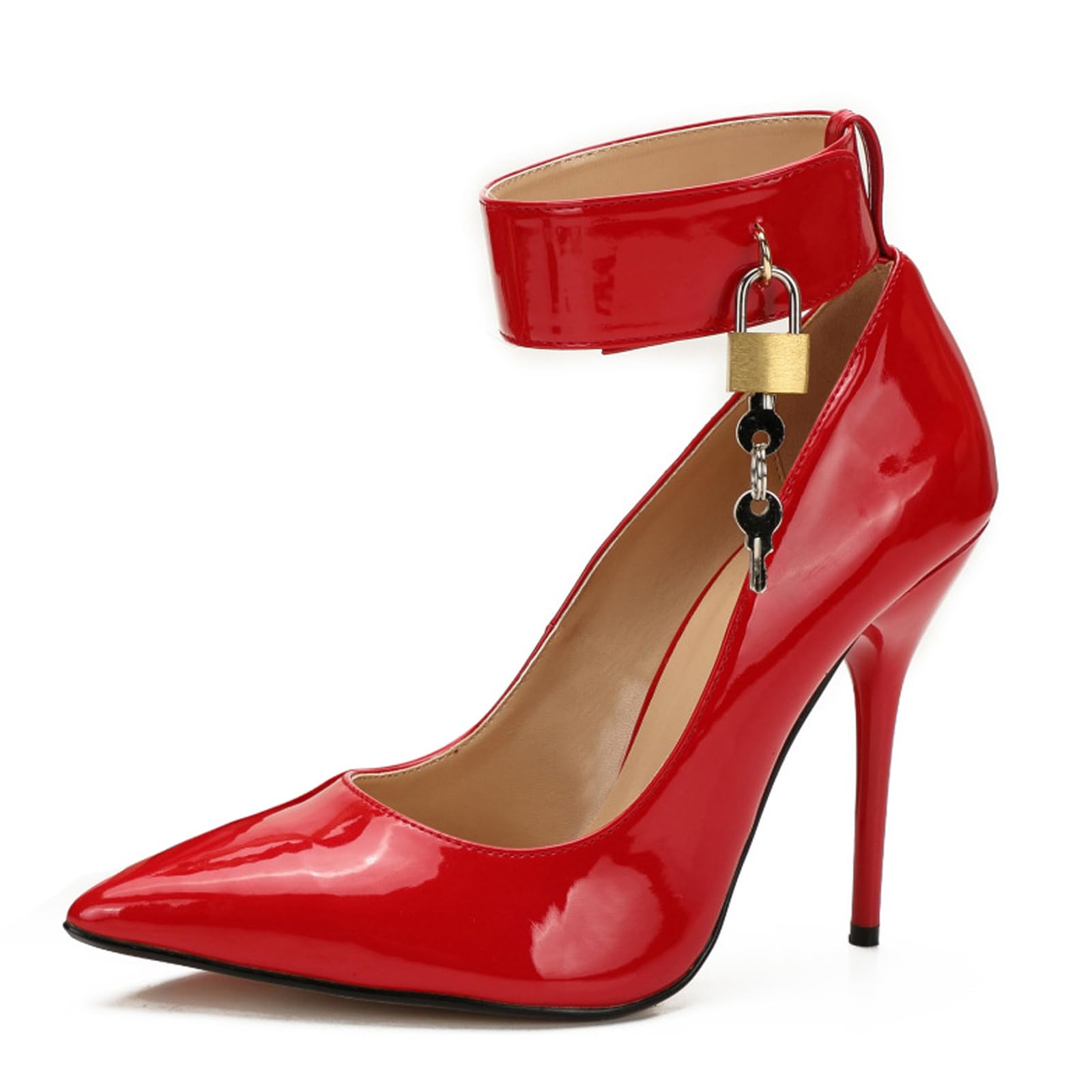Escarpins à Talons Hauts Bout Pointu pour Femmes Grandes Tailles 5 Pouces Talons Aiguilles