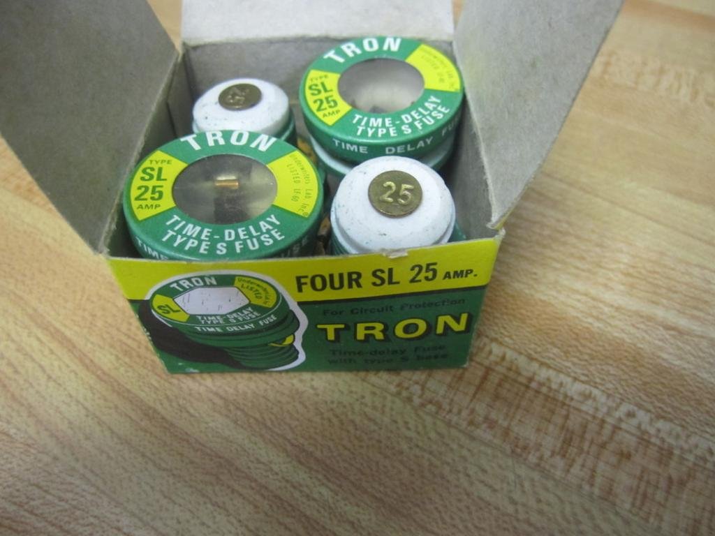 Bussmann SL25 Buss Type S Fuse SL25 Amp (Pack of 4)