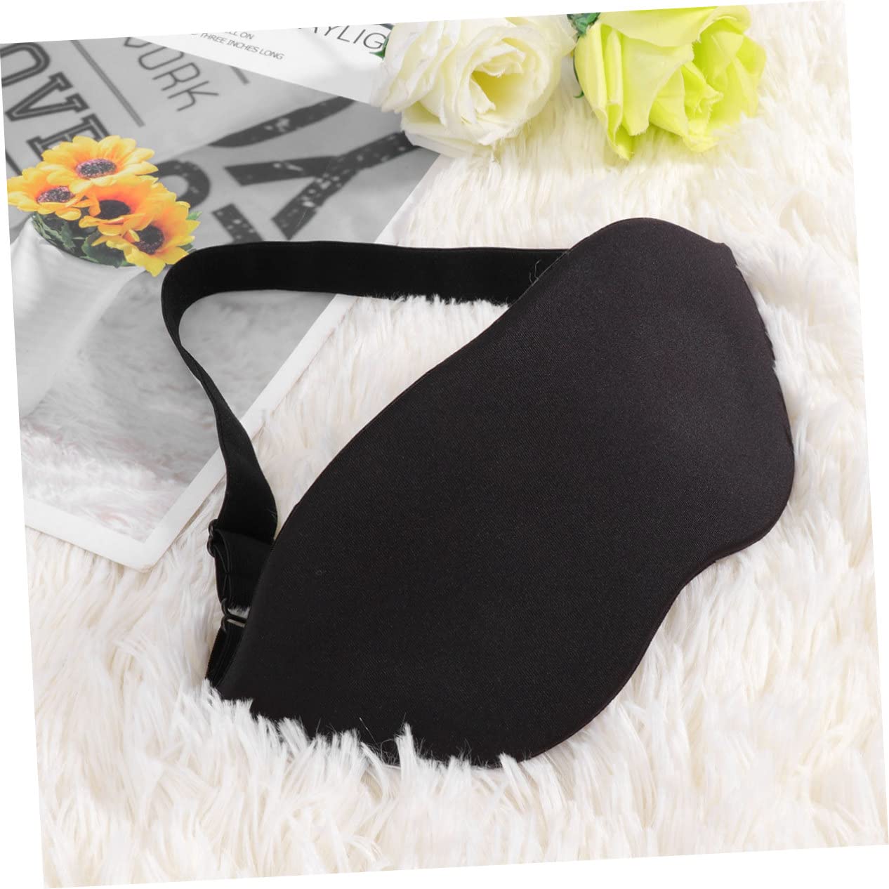 Didiseaon Paquete De 3 Antifaces Para Dormir 3d Con Diseño De Visera Opaca Para Hombres Y Mujeres Esponja Correa Ajustable Y Cómoda Para El Hogar La Oficina Y Viajes.