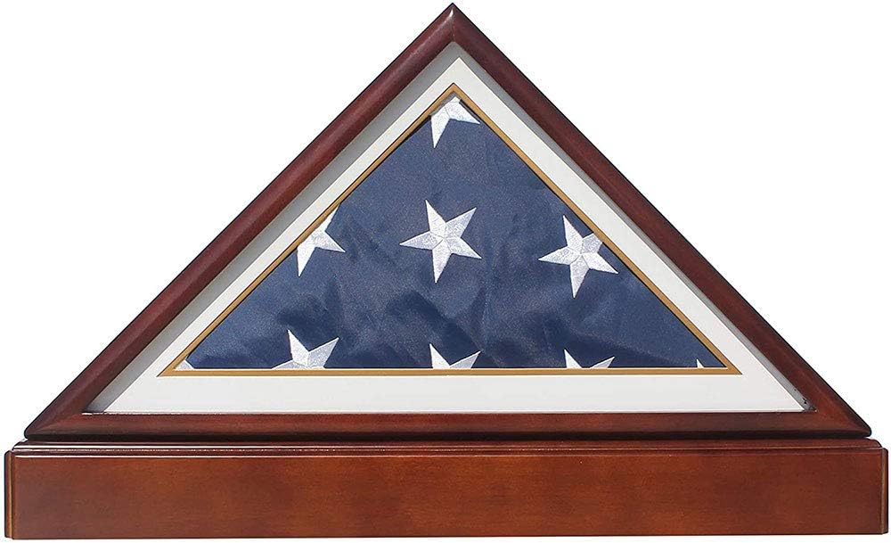 Flags connections Burial/Funeral Flag Display Case Frame