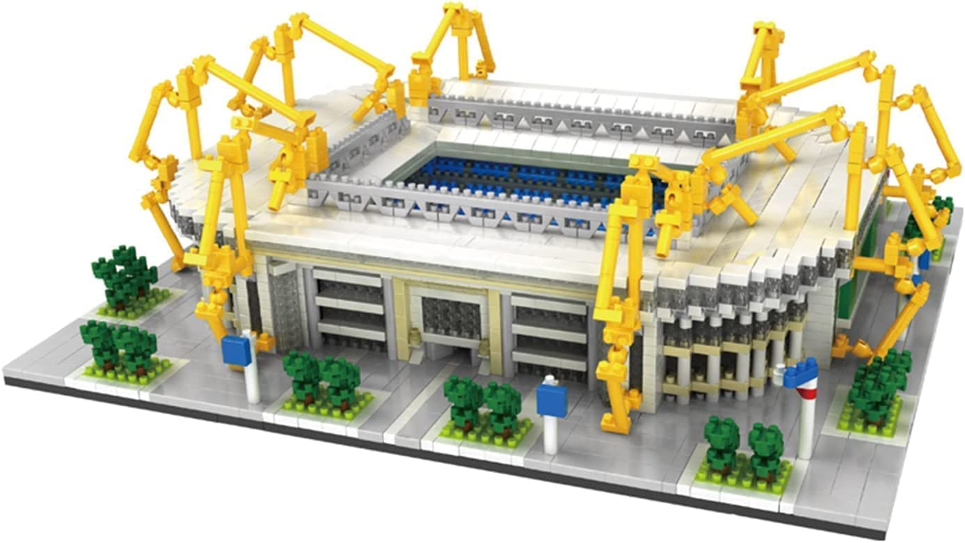 3D-Puzzle Stadionmodell Spielzeug Fußballplatz Bausteine ​​3800 Teile Hoher Schwierigkeitsgrad beim Zusammenbau