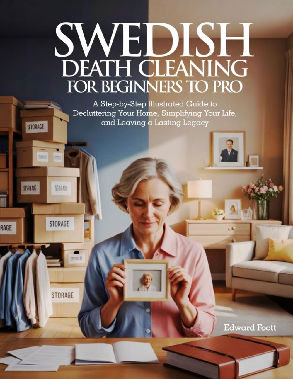 SWEDISH DEATH CLEANING FOR BEGINNERS TO PRO: A Step-by-Step Illustrated Guide to Decluttering Your Home, Simplifying Your Life, and Leaving a Lasting Legacy
