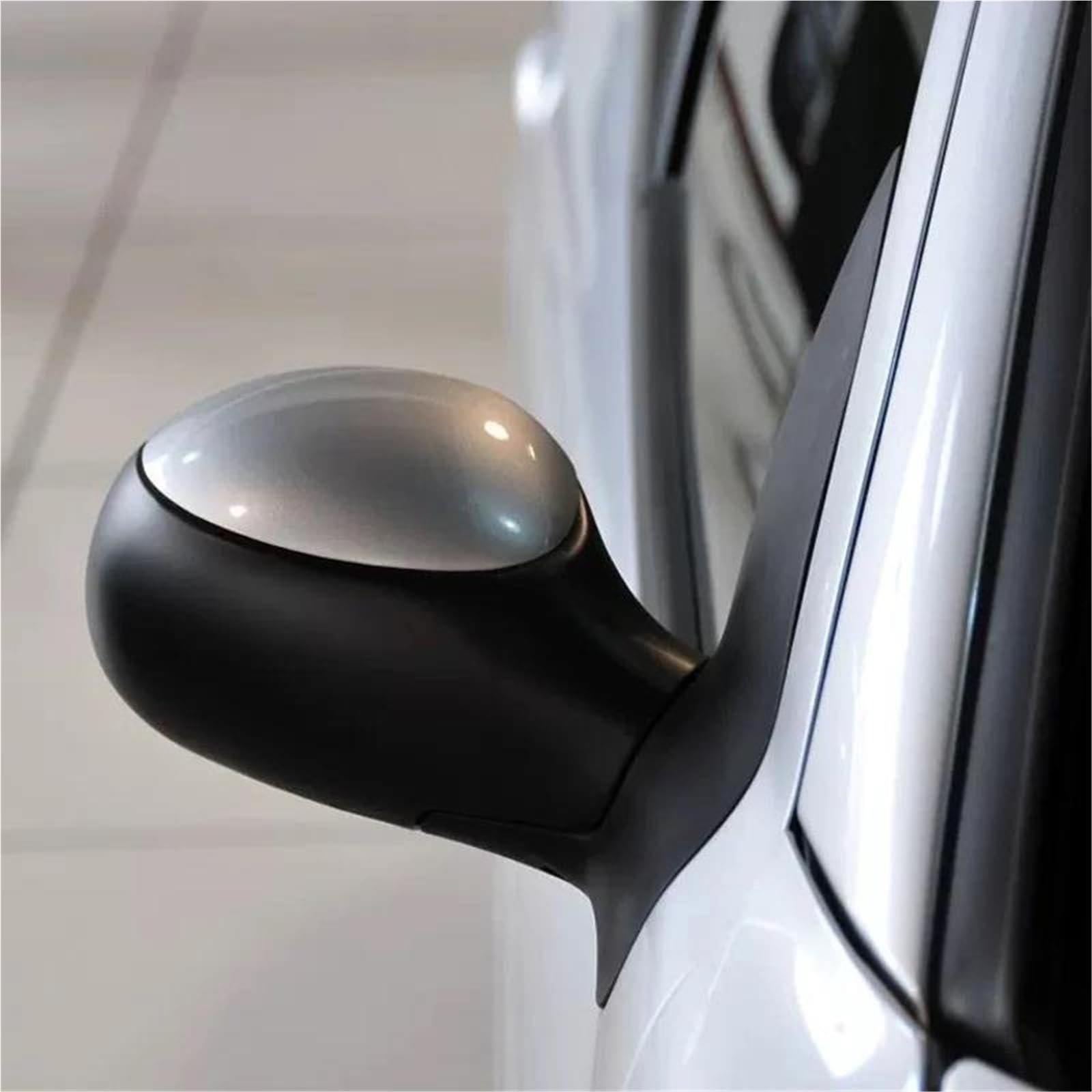 Specchietti Esterni Completi Per Peugeot 206 6139283 Specchietto Retrovisore Sinistro E Destro Auto Elettrico Pieghevole Riscaldato Specchio Retrovisore Esterno(Argento,Manual R)