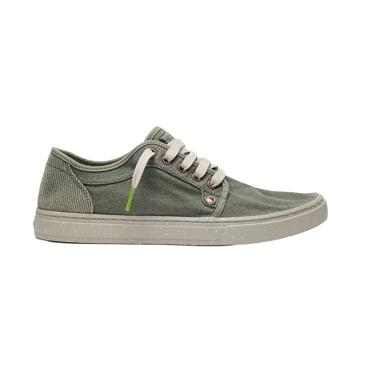Satorisan - Heisei Gaia Terra.2 - Scarpe Casual Uomo Donna - Sneakers Vintage Tessuto Sostenibili, Confortevoli e Durevole - Colore Wild Grass - Taglia 42