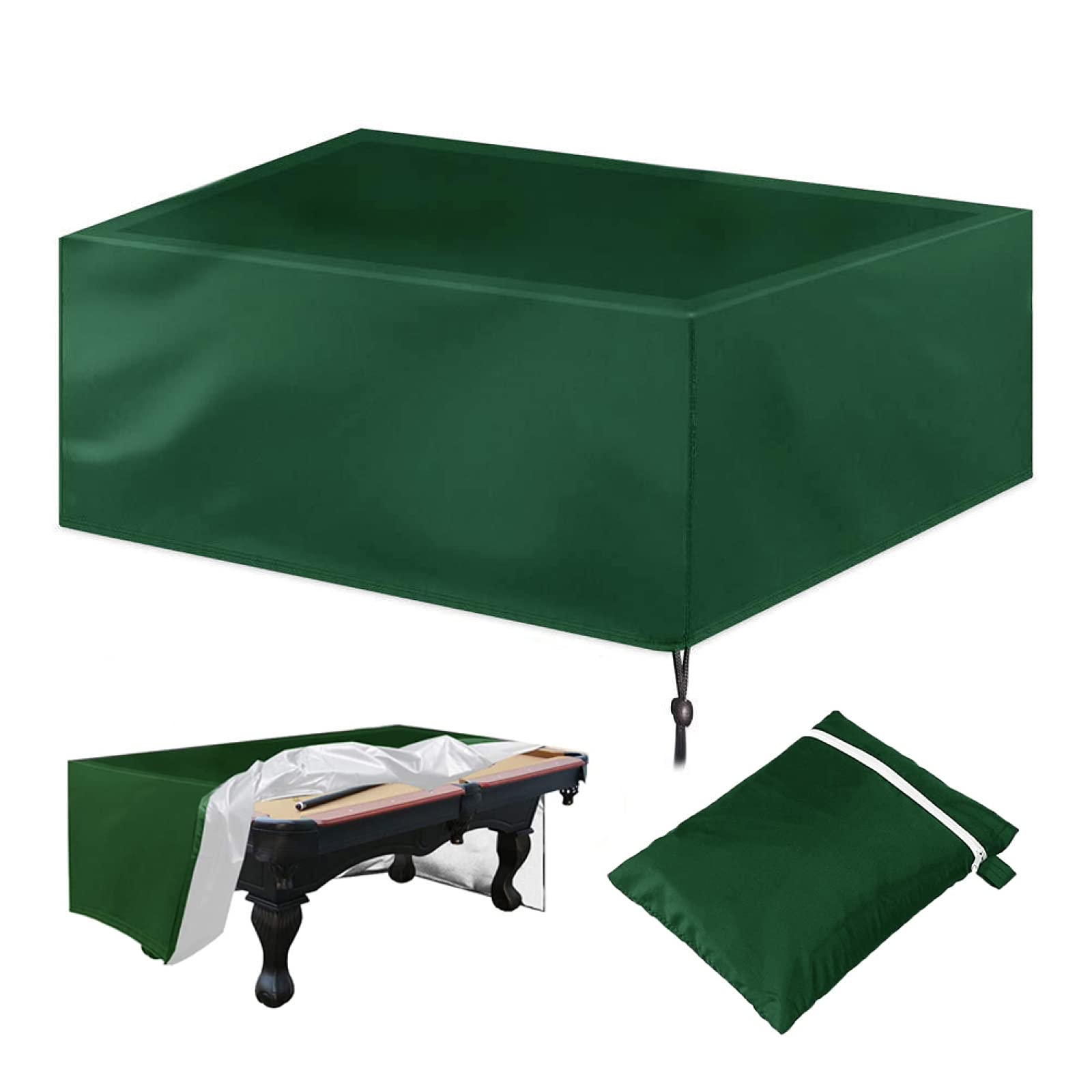 Tessuto Oxford 210d Copertura Tavolo Biliardo 2,7m - Impermeabile Antipolvere In Tessuto Oxford Copertura Esterni Biliardo