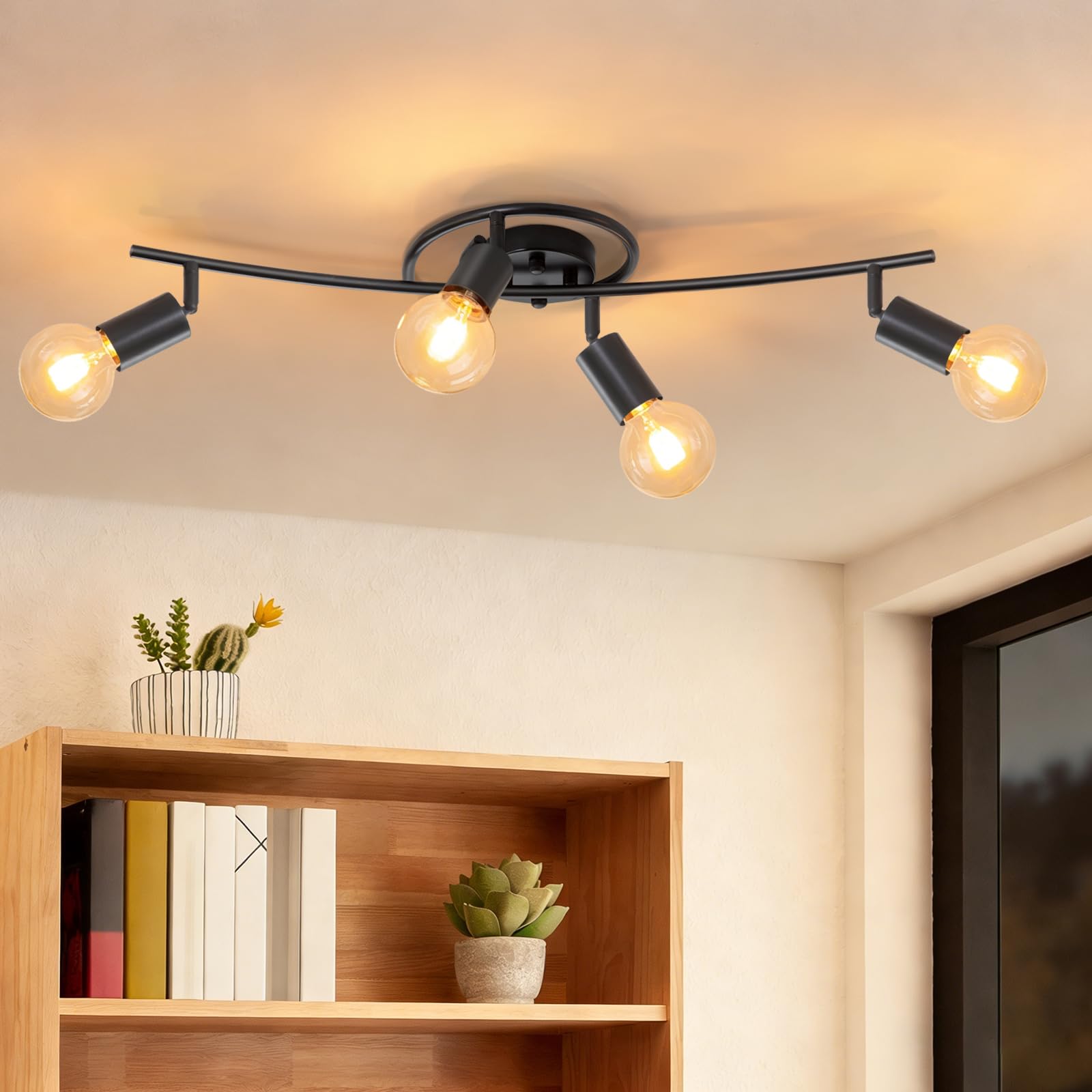 CBJKTX Deckenlampe 3flammig & 4 flammig