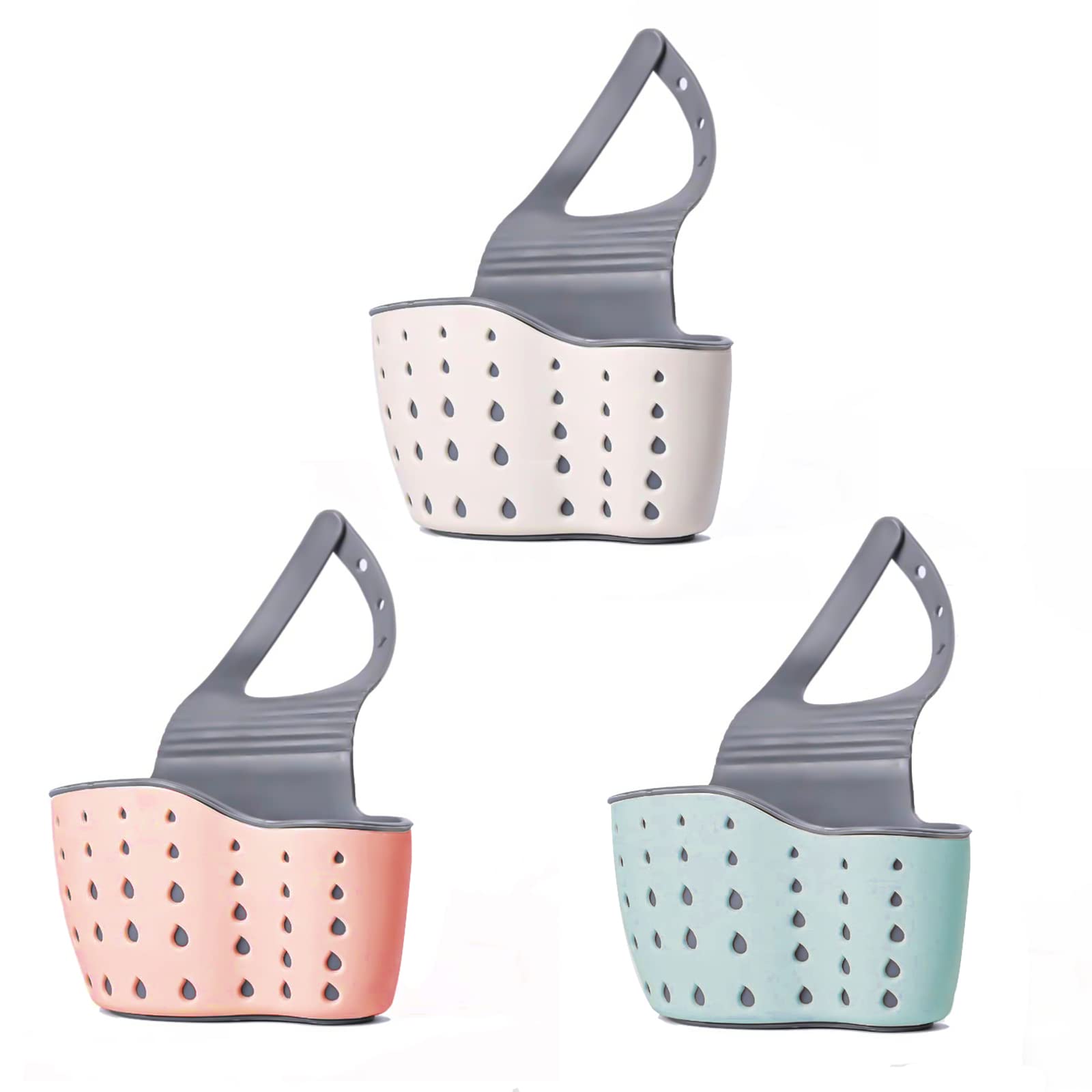 Escurridor de Almacenamiento para Fregadero de Cocina, escurridor Fregadero, 3 Colores envía uno de los Colores al Azar