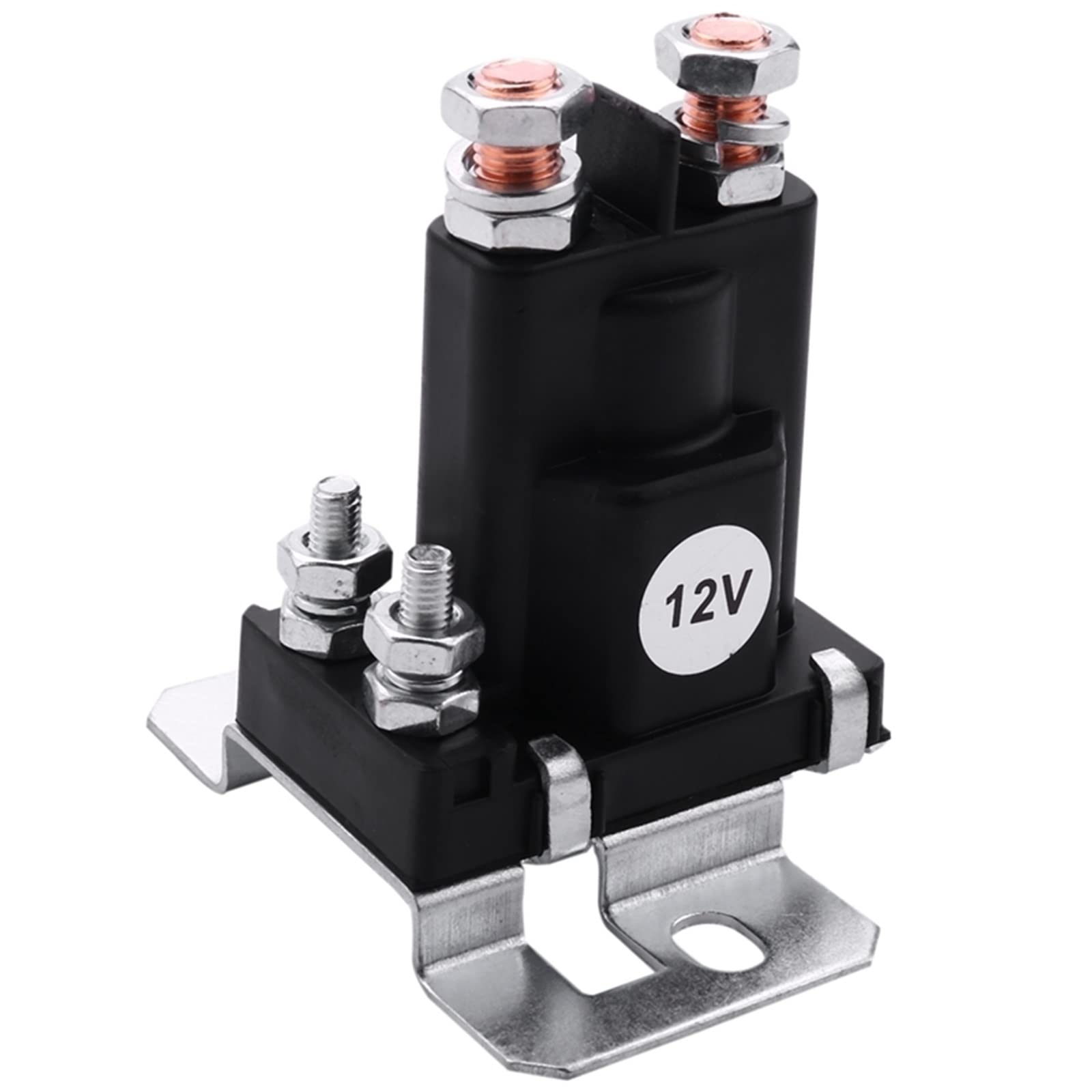 QEFHSVVZE Dual Battery Isolator Relay Start On/Off 4 Pin 500A 12V for Car Power Switch