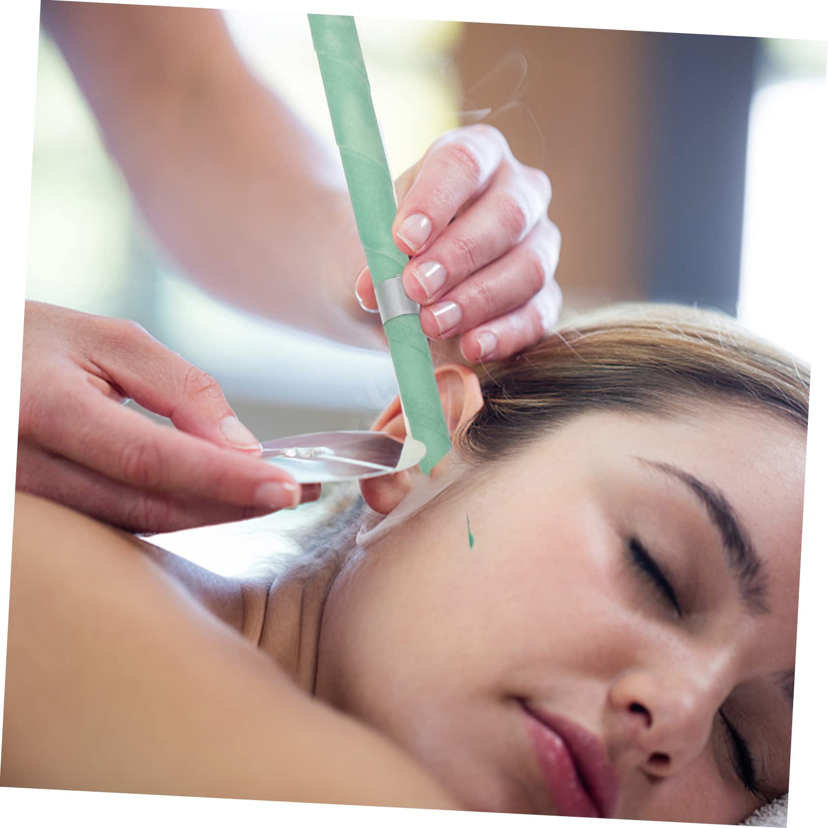 Healifty 60 Pz Pulitore Termale Orecchie Più Pulite Detergenti Per Le Orecchie Accessori Termali Di Cera Terme Bastoncino Di Cerume