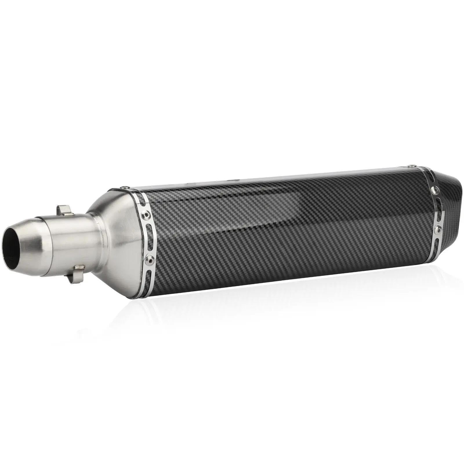 Accesorios duraderos Tubo De Escape De 470 Mm para Motocicleta Silenciador Tubo De Escape De Motocicleta Modificación De Carreras para Kawasaki para NINIA 650