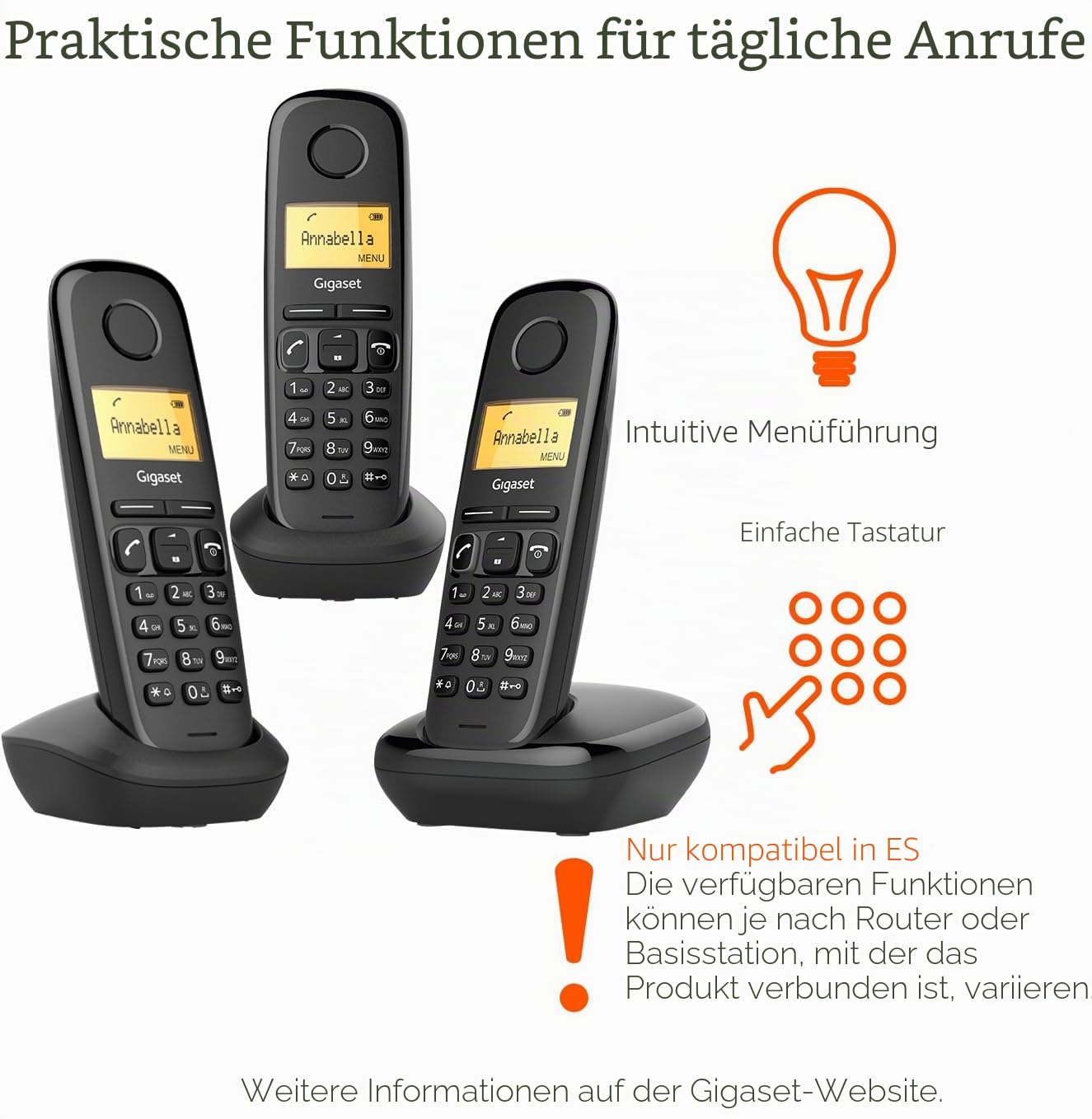 Gigaset A170 TRIO [Iberische Version]