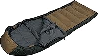 Vista 2 de Kamp-Rite Outfitter - Saco de dormir sintético de 20 grados para camping, caza, pesca, senderismo, 3 estaciones, saco de dormir de compresión