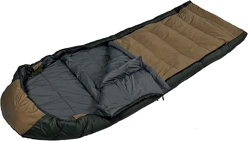 Miniatura 2 de Kamp-Rite Outfitter - Saco de dormir sintético de 20 grados para camping, caza, pesca, senderismo, 3 estaciones, saco de dormir de compresión,