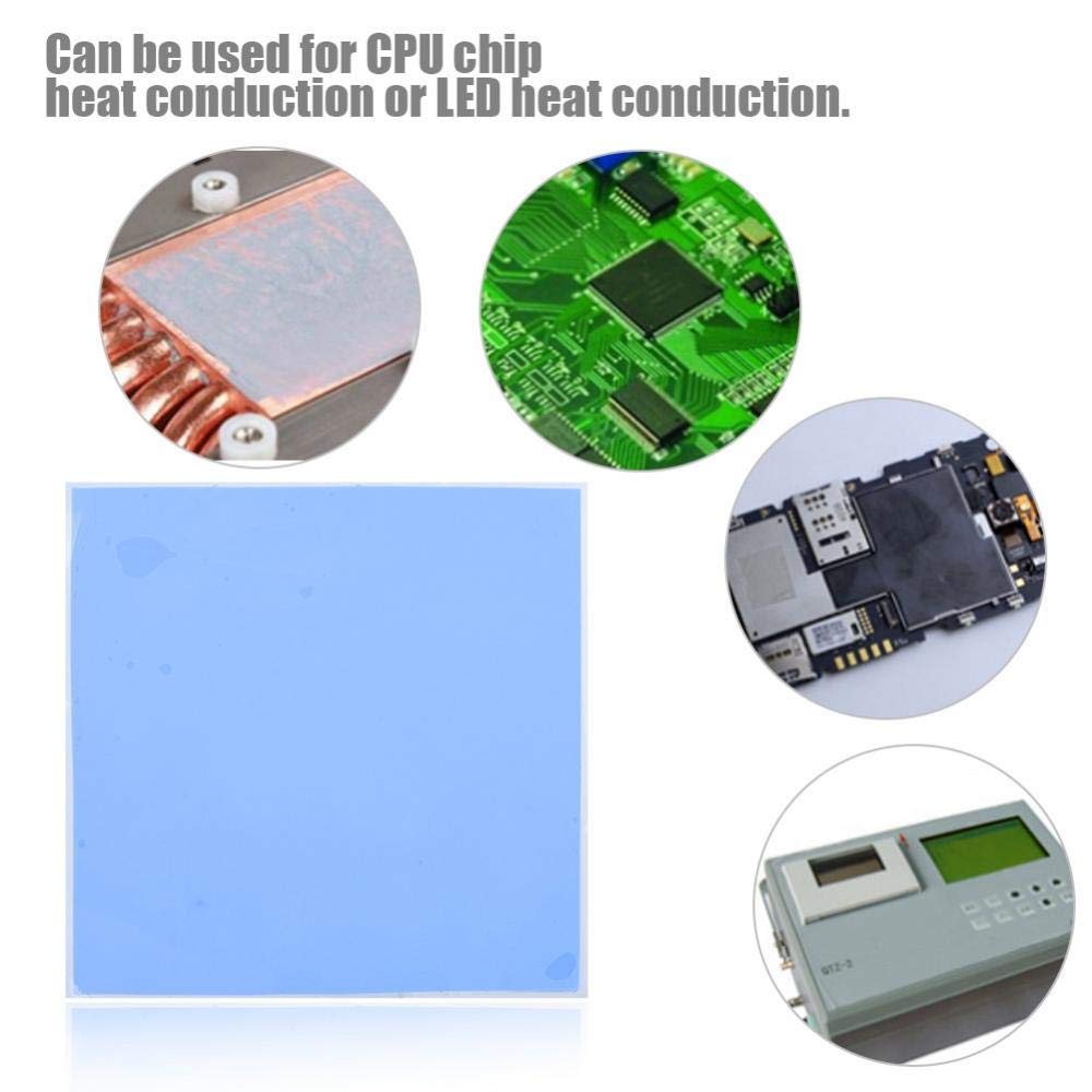 Refroidissement Cpu Gpu Ssd Lot De 100 Pads Thermiques En Silicone SANTOO 10x10x1 Mm - Conductivité 1.5 W/mK, Pour Refroidissement CPU, GPU, LED, Chipsets Refroidissement Cpu Gpu Ssd Lot De 100 Pads Thermiques En Silicone SANTOO 10x10x1 Mm - Conductivité 1.5 W/mK, Pour Refroidissement CPU, GPU, LED, Chipsets