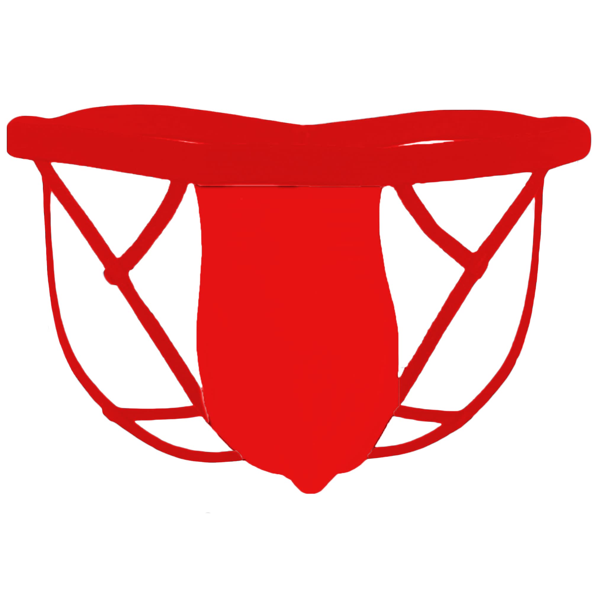 jkfs Mens Black Power Net Mid Waist Free Size Thong Underwear-picture-53