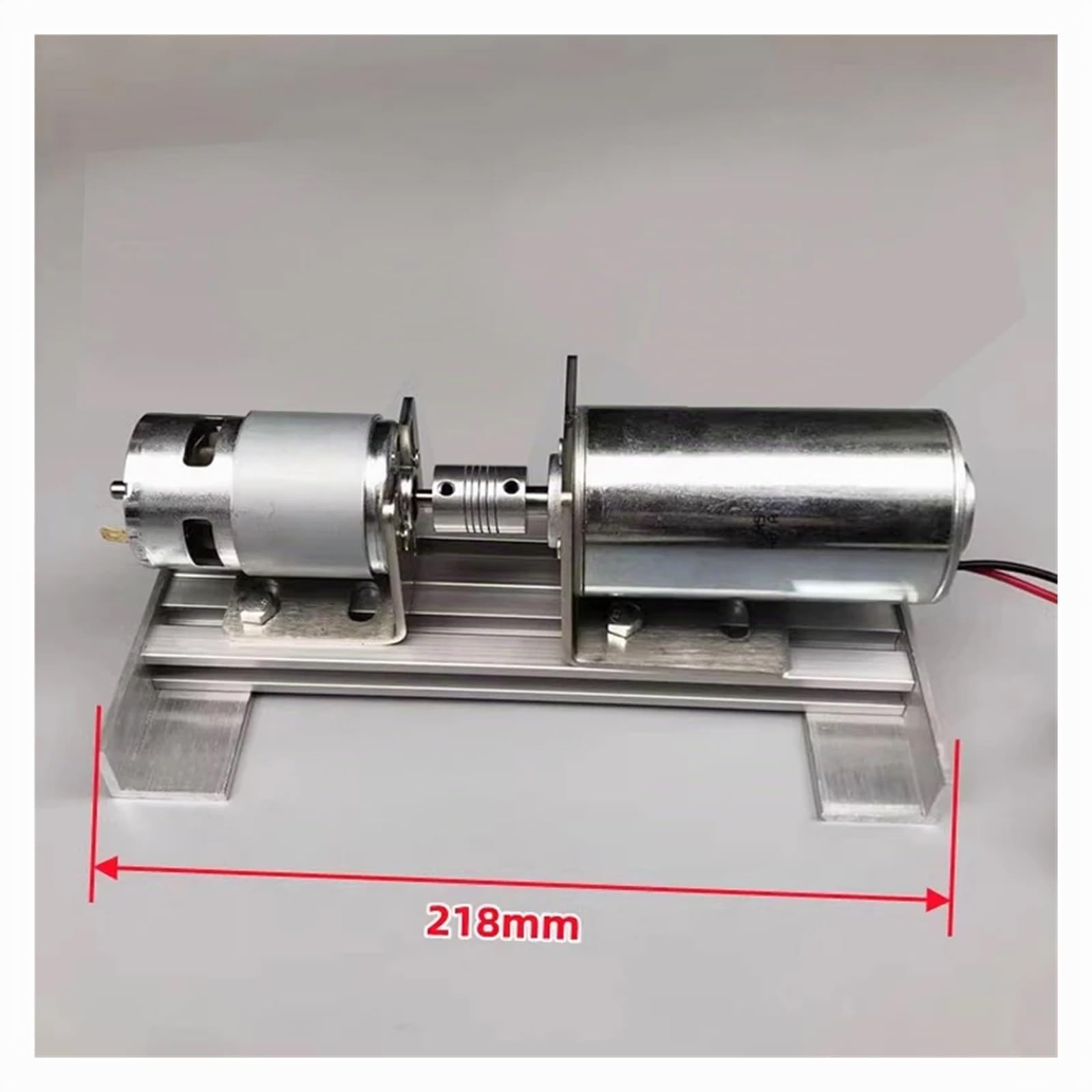 Xuro Generador sin escobillas de imán permanente de 220 V CC for bricolaje, generador de alto voltaje, motor miniatura recargable 775 silencioso con doble rodamiento y doble rodamiento.(A)