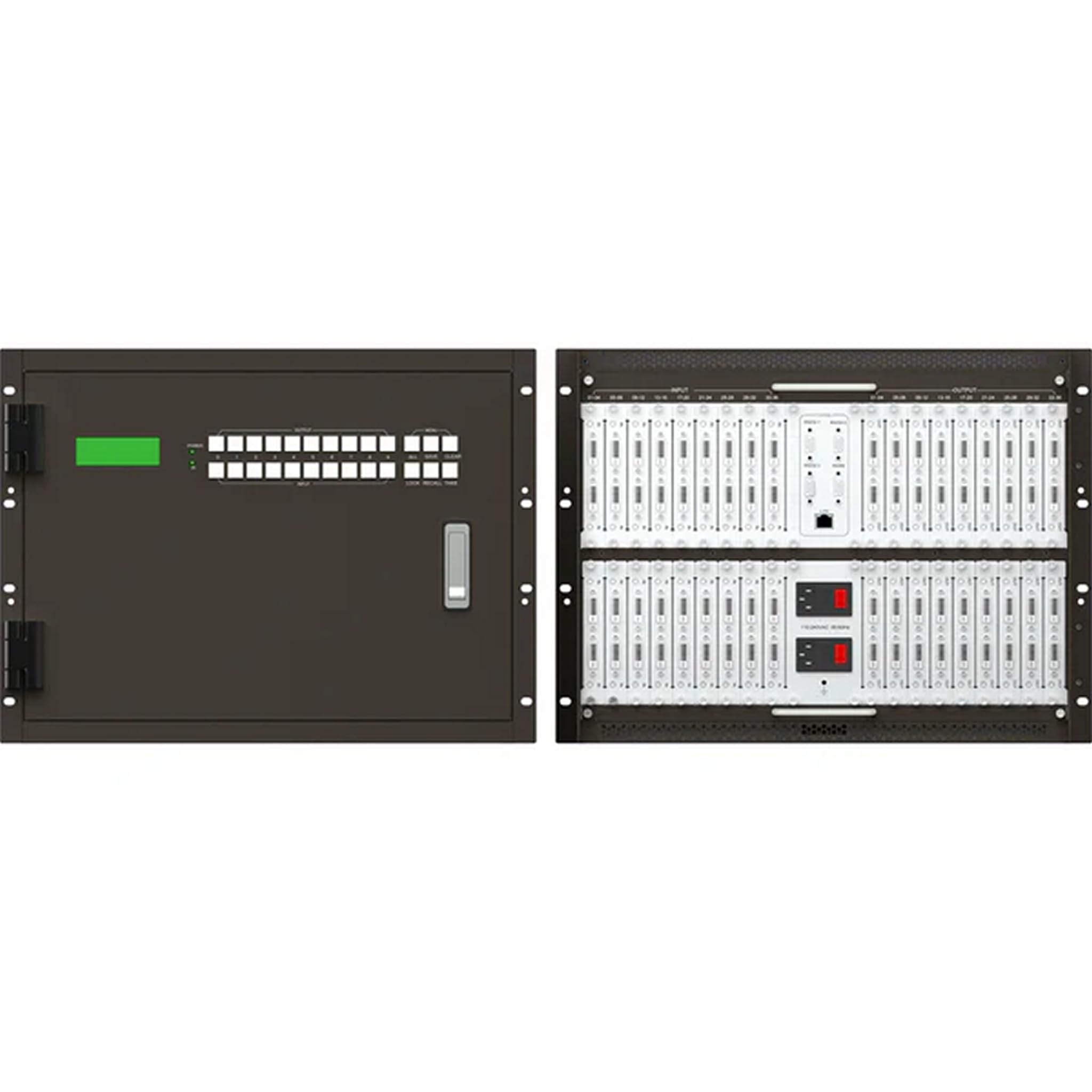 36x36 4K Modular Matrix Chassis by DVDO