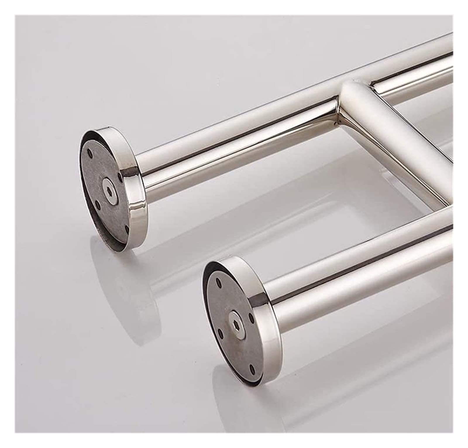 pasamanos pasamanos para baño Barras de apoyo Barra de apoyo de acero inoxidable en forma de U, barra de apoyo for baño de cromo pulido, riel de soporte montado en la pared, asistencia for inodoro for