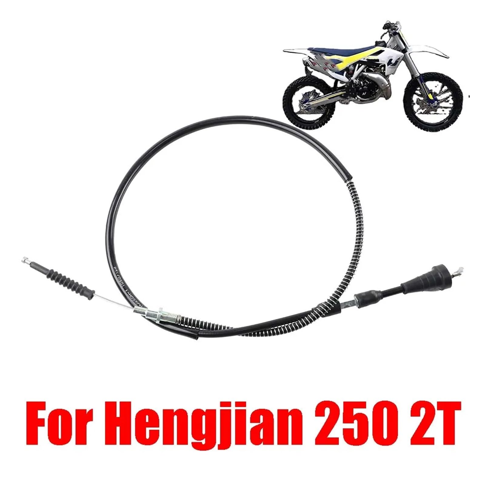 Adatto per accessori per moto Hengjian 250 2T Cavo frizione Linea di controllo frizione Ricambi per moto fuoristrada Cavo Frizione Linea Cavo Montaggio
