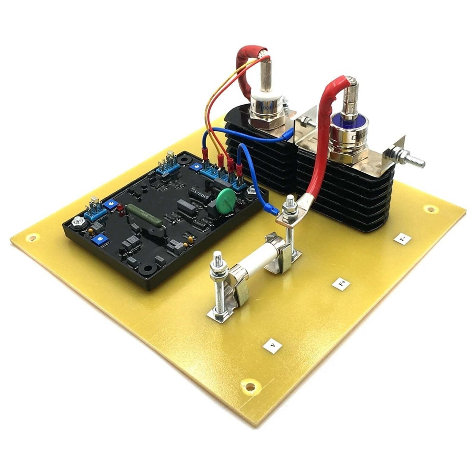 Oumifand 100A 220V Brush Avr 220V 380V 75A Avr-75A Gavr Gavr-75A 100A Avr-100A Gavr-100A Big Board For Generator 1Pcs(100A 220V)