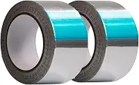 Fita Metalizada Aluminizada Manta Térmica Dutor Ar Condicionado Caixa Isopor 48mm x 50m Emenda Forte (2)