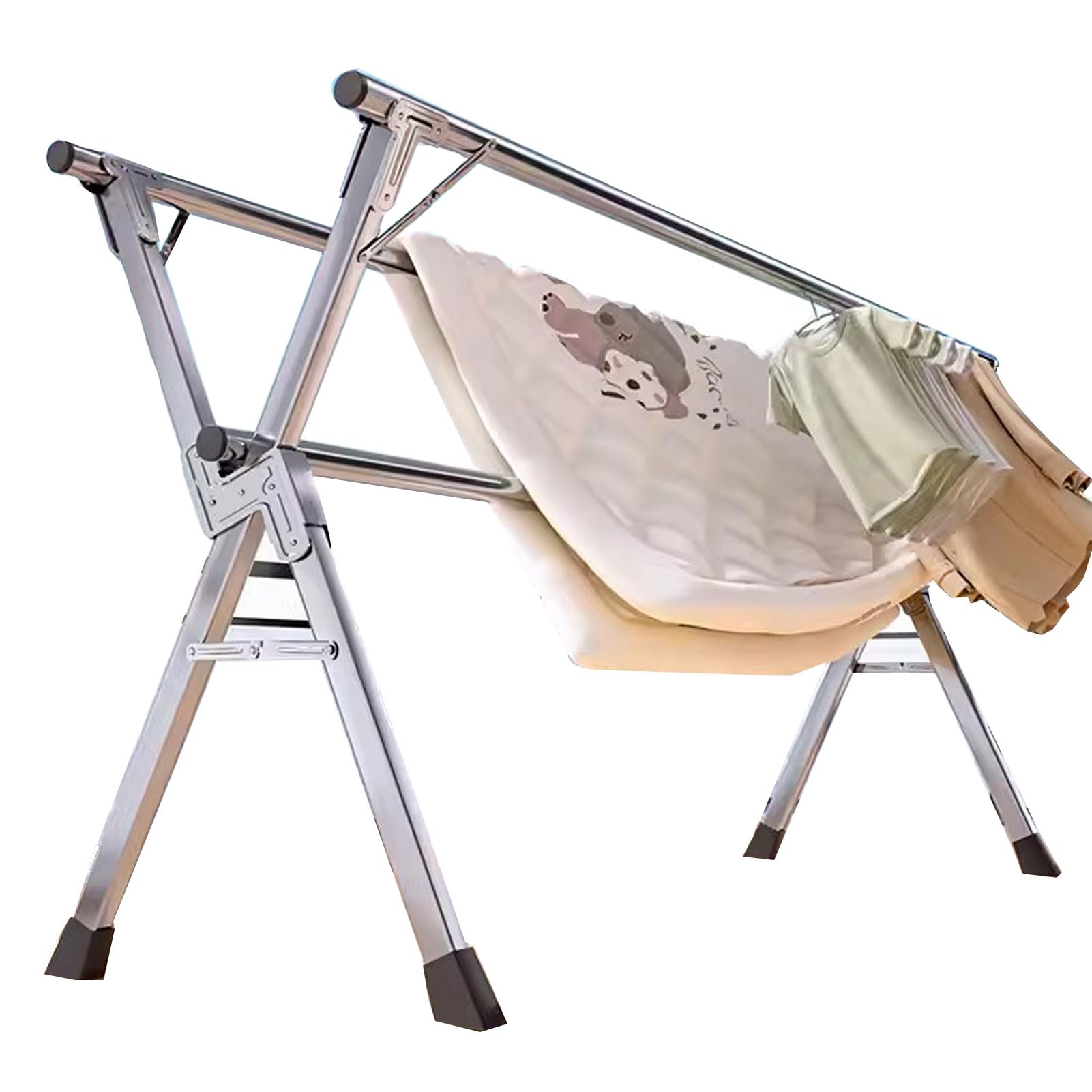Séchoir à linge pliable 240 cm pour étendre vos draps sur le balcon