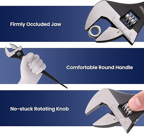 Miniatura 6 de Lichamp Llave Spud de construcción ajustable de 12 pulgadas