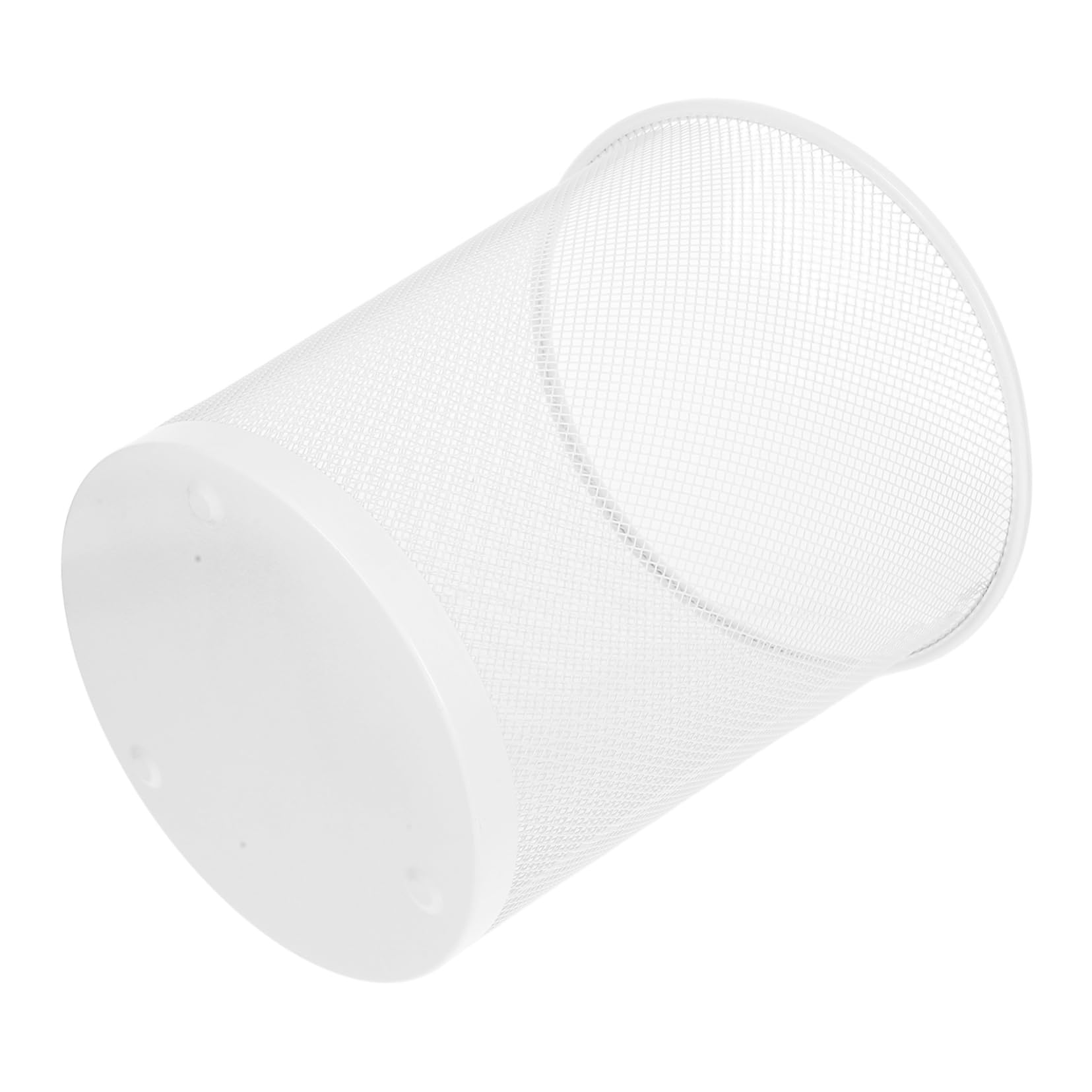 PRETYZOOM Cestino per Rifiuti Design Semplice in Ferro Elegante e Resistente, Cestino in Rete Capacità e Stile Versatile per Ufficio per Uso Sotto Scrivania