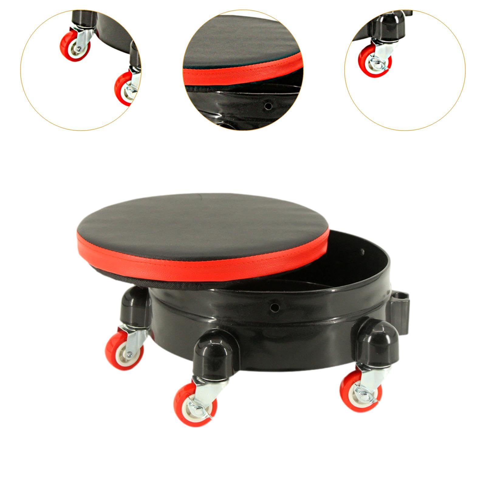 Carrello per Autolavaggio, Porta Secchio Professionale, Facile Da Spostare, per La Pulizia Della Carrozzeria.