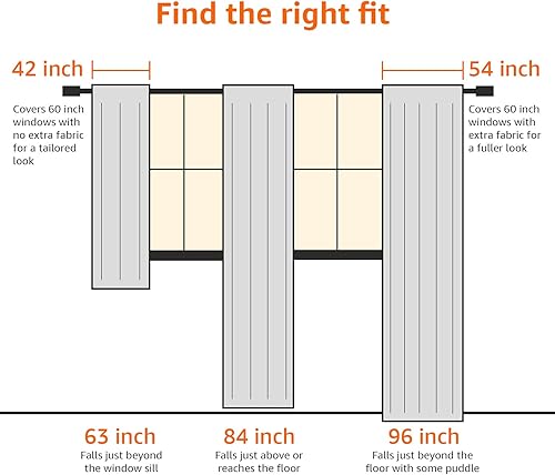Miniatura 7 de Tienda Basics - Cortina opaca para habitación