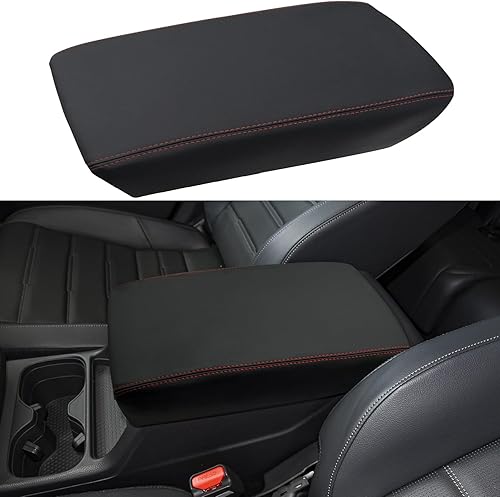 Funda para reposabrazos de consola central para accesorios Honda CRV 2023 2024 2025 2026, para caja de reposabrazos CR-V, cubierta de cuero,