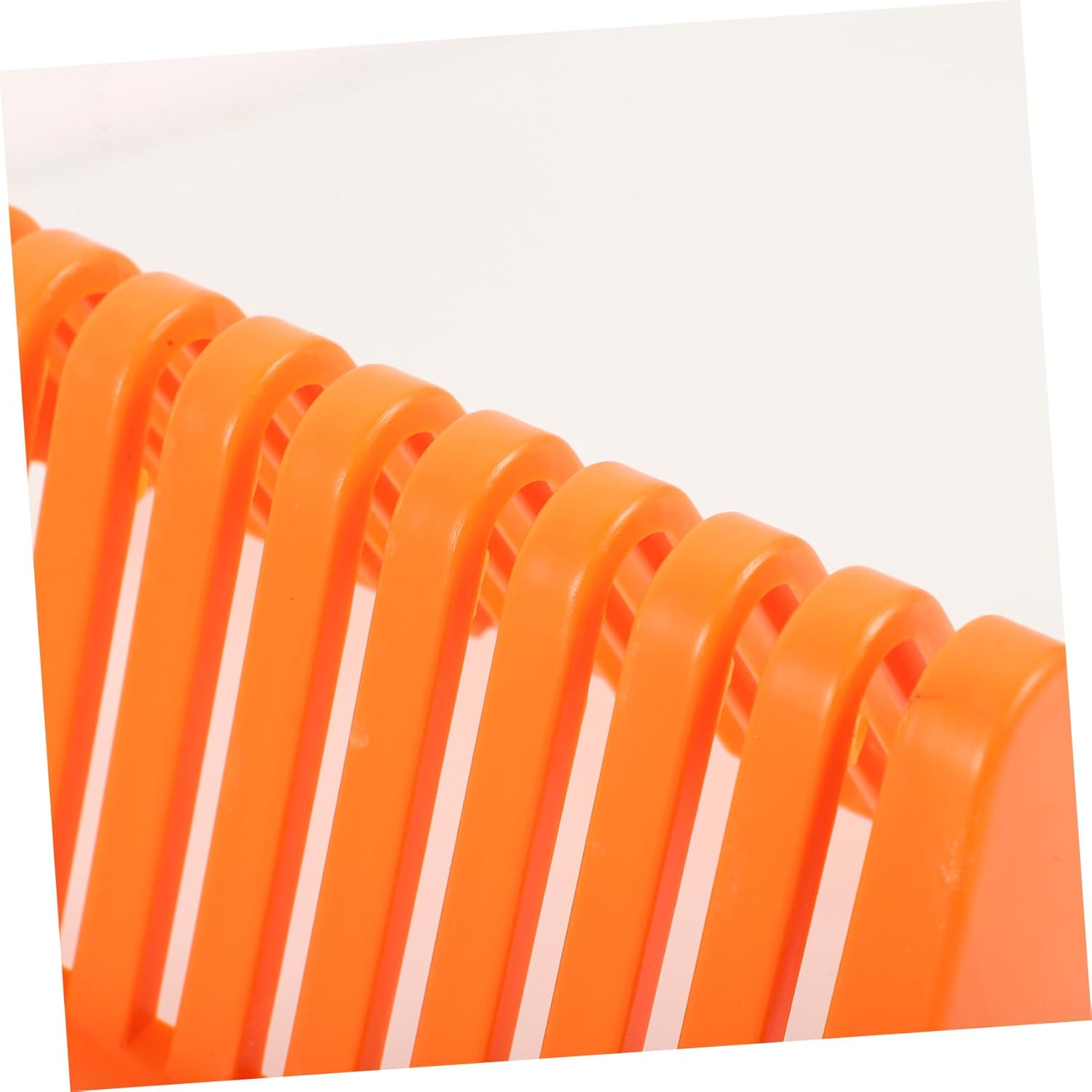 8pcs Plastic Microscope Slide Storage Rack Reusable Staining Stand for Laboratory Use Compact Design for Easy Organization of Microscope Slides Research and Education