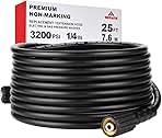 YAMATIC Pressure Washer Hose 25FT 1/4