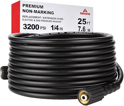YAMATIC Pressure Washer Hose 25FT YAMATIC Pressure Washer Hose 25FT