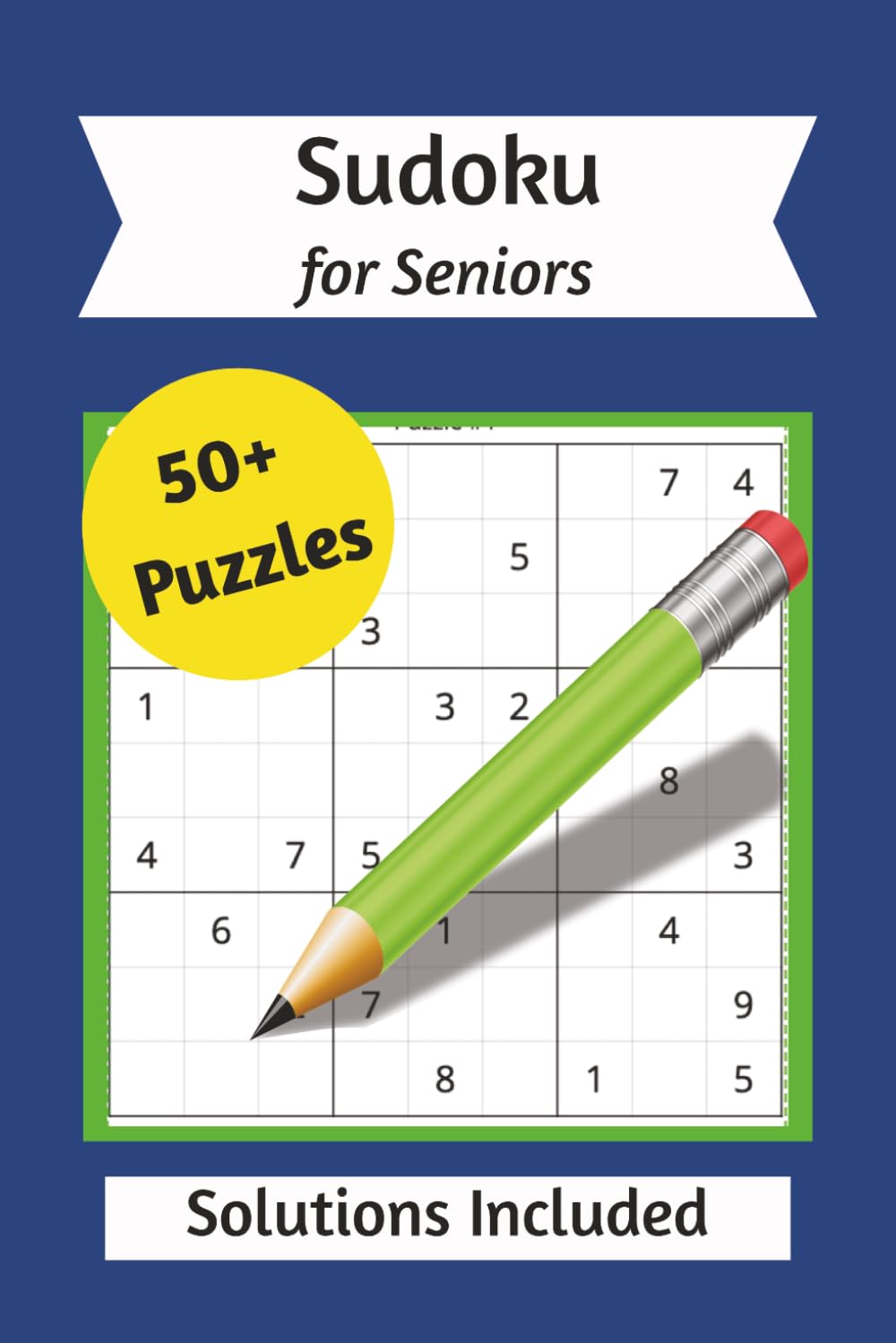 Sudoku for Seniors: Fun and Relaxing Brain Exercises for Everyday Play | Medium difficulty | 110 Pages, 6x9 | Solutions Included