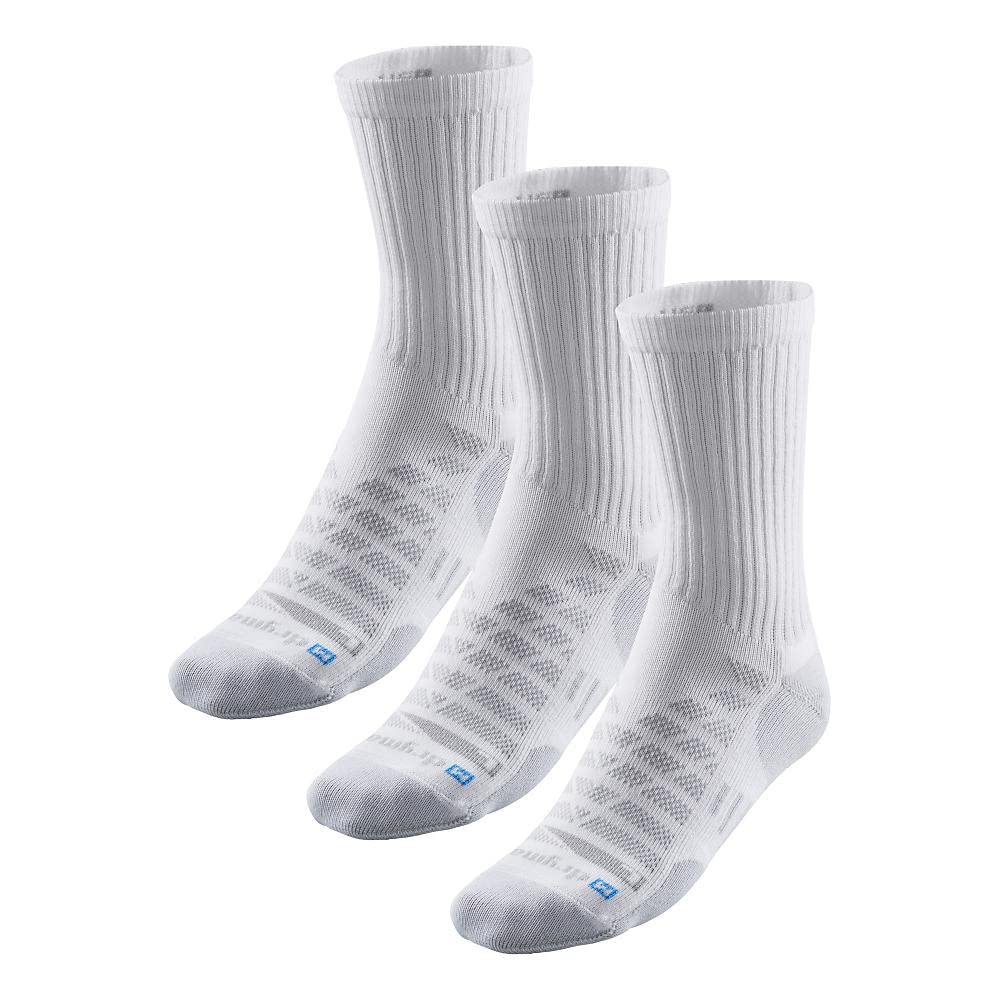 R-Gear Drymax Crew Running Socks For Men and Women | Breathable, Moisture Control & Anti Blister | 3 Pack